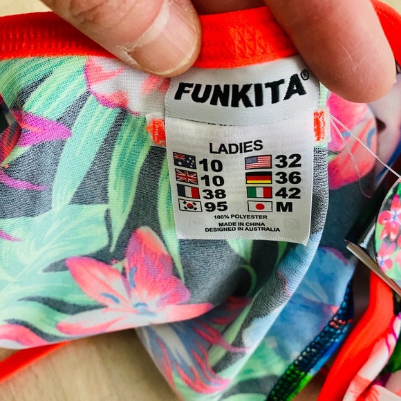 Funkita - Women's Tie Me Tight, One-Piece Tie Back Swimsuit, Size 32, Brand New! - Picture 3 of 6